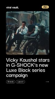Falls? Vicky Kaushal doesn’t keep count. 

Vicky Kaushal teams up with G-SHOCK for the all-new Luxe Black Series, bringing an attitude that stays unfazed, no matter what comes his way.

Built for those who keep moving, the new series blends bold design, rugged durability and timeless style - because some moments are better faced than counted.

#VickyKaushal #GSHOCK #GSHOCKIndia #LuxeBlackSeries #WatchCampaign #ViralVaultIndia 

[ Vicky Kaushal G-SHOCK, G-SHOCK Luxe Black Series, G-SHOCK India, Vicky Kaushal campaign, G-SHOCK new launch, luxury watches, rugged watches, celebrity brand collaboration, watch campaign, premium watches ]