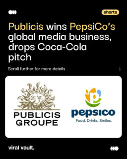 A major global media shake-up is here. 

Publicis Groupe has won PepsiCo’s global media business across 200+ markets, taking over key duties from Omnicom while bringing media strategy, planning, activation, data and technology under its new “One PepsiCo” model.

The move is also set to see Publicis withdraw from Coca-Cola’s ongoing global media review, where it had been competing for the estimated $4 billion account.

With AI and data at the heart of PepsiCo’s new model, this win marks a significant shift in how major global brands are restructuring their media operations.

#Publicis #PepsiCo #CocaCola #MediaAgency #ViralVaultIndia 

[ Publicis PepsiCo global media account, PepsiCo media agency 2026, Publicis Groupe PepsiCo, Coca-Cola media pitch, global media agency news, advertising agency news, media planning and buying, AI marketing, data driven advertising, global advertising industry, PepsiCo marketing strategy ]