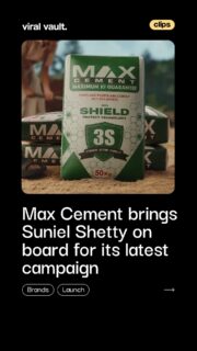 Max Cement brings Suniel Shetty on board for its latest campaign, “Mil Kar Banate Hai,” spotlighting the idea of building stronger things together.

A campaign that connects the brand with collaboration, trust and the spirit of building together.

#MaxCement #MilKarBanateHai #SunielShetty #Advertising #BrandCampaign #ViralVaultIndia 

[ Max Cement campaign, Mil Kar Banate Hai, Suniel Shetty Max Cement, Max Cement advertisement, cement brand campaign, Indian advertising, marketing campaign, celebrity brand campaign, advertising news India ]