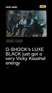 Chaos, confrontation, intensity - Vicky Kaushal stays composed through it all in G-SHOCK's new film "Unfazed by Time." Featuring the LUXE BLACK series with its octagonal design and matte black finish, the campaign is all about individuality, resilience and staying true to yourself, no matter what the world throws at you. 

#GShock #VickyKaushal  #LuxeBlack #GShockIndia #viralvaultindia

[WatchCampaign BrandFilm StayUnfazed CasioIndia Resilience]