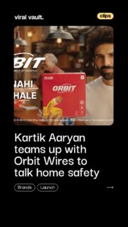 When home safety comes first, the right wires make all the difference.

Kartik Aaryan teams up with Orbit Wires to highlight fire-resistant protection, low-smoke technology and reliable performance - reminding us that safer homes start with smarter choices.

#OrbitWires #KartikAaryan #BrandCollaboration #HomeSafety #FireResistant #LowSmoke #ViralVaultIndia 

[ Orbit Wires Kartik Aaryan, Kartik Aaryan Orbit Wires campaign, Orbit Wires advertisement, home safety campaign, fire resistant wires, low smoke wires, celebrity brand endorsement ]