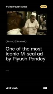 Beta ne will mein ₹1,000 ko ₹1,00,000 kar diya. Chhat se ek boond ne kaha, "rehne de bhai."
Villain koi insaan nahi, pani ki ek boond thi.
M-Seal's classic "tapakti boond" ad for Pidilite, created by Ogilvy and linked to Piyush Pandey, still proves one leak can change your kismat. Ghar mein rakhiye M-Seal, hamesha.
#PiyushPandey #Ogilvy #IconicAds #IndianAdvertising #ViralVaultIndia