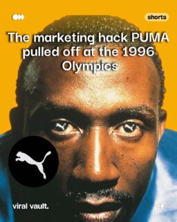 Throwback to one of PUMA’s most eye-catching marketing stunts. 

At the 1996 Atlanta Olympics, British sprinter Linford Christie arrived at a pre-race press conference wearing custom contact lenses featuring PUMA’s iconic logo.

With cameras focused on Christie, the logo became impossible to miss - turning a routine media appearance into a memorable piece of brand visibility.

Nearly three decades later, this remains a fascinating example of thinking beyond traditional advertising.

#PUMA #LinfordChristie #AtlantaOlympics #Olympics1996 #ViralVaultIndia

[ PUMA 1996 Olympics campaign, Linford Christie PUMA contact lenses, PUMA marketing stunt, Atlanta Olympics 1996 advertising, sports marketing history, guerrilla marketing examples, iconic marketing campaigns, creative advertising stunts, PUMA brand history ]