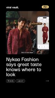 Great style knows exactly where to go this festive season.

Nykaa Fashion brings Ishaan Khatter and Shanaya Kapoor together for its latest campaign, built around the idea that great taste finds it all in one place. The campaign puts festive fashion and personal style at the centre of the conversation.

#NykaaFashion #IshaanKhatter #ShanayaKapoor #FestiveFashion #ViralVaultIndia 

[ Nykaa Fashion campaign, Nykaa Fashion festive campaign, Ishaan Khatter Nykaa Fashion, Shanaya Kapoor Nykaa Fashion, festive fashion campaign, fashion advertising India, Nykaa Fashion ad, celebrity fashion campaign, festive marketing campaign ]
