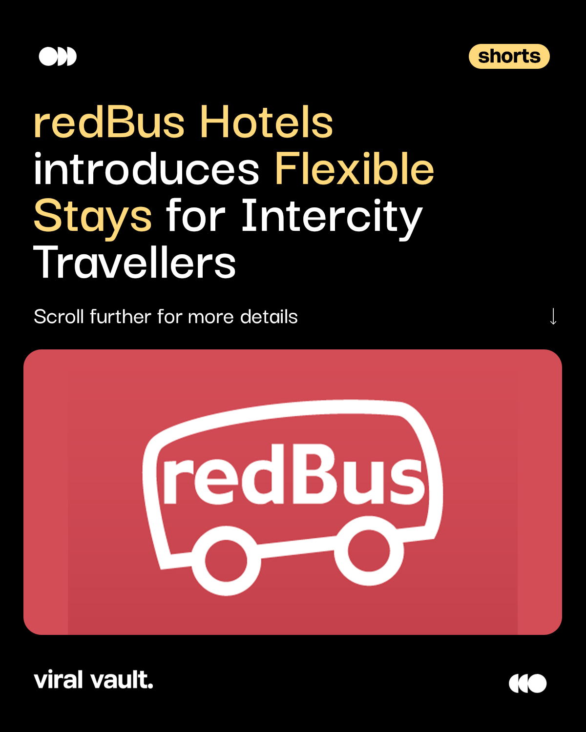 redBus Hotels is making intercity stays more flexible. 

The platform has introduced Guaranteed Early Check-In, Hourly Stays and Book at Zero for travellers whose schedules don’t fit traditional hotel check-in timings.

With Hourly Stays, travellers can book rooms for 3, 6 or 9 hours, making them useful for early arrivals, business trips, transit halts, layovers, day-use stays and pilgrimage visits.

Available across cities including Bengaluru, Chennai, Hyderabad, Delhi, Coimbatore and Jaipur, the new options aim to make short stays more convenient and flexible.

#redBus #redBusHotels #TravelNews #TravelIndia #BusinessTravel #ViralVaultIndia

[ redBus Hotels, redBus flexible stays, redBus hourly stays, redBus early check-in, redBus Book at Zero, hourly hotel booking India, flexible hotel booking, intercity travel India, short stay hotels India, travel tech India, hotel booking platforms ]