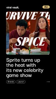 Spice, secrets and celebrity showdowns Sprite is turning up the heat with ‘Sprite Truth & Spice’, its first game-show format.

The eight-episode digital series brings celebrities and creators together for spicy food challenges, candid conversations and unexpected confessions - with pairings featuring Aaditya Kulshreshth, Larissa D’sa, Shreya Kalra, Arshdeep Singh and more.

With Tinder joining two episodes, Sprite is adding a dating twist to the mix. The result? A social-first entertainment format where the hotter the food gets, the more interesting the conversations become.

#Sprite #TruthAndSpice #SpriteIndia #CocaColaIndia #GameShow #ViralVaultIndia 

[ Sprite Truth & Spice, Sprite latest campaign, Sprite game show, Sprite India campaign, celebrity game show, spicy food challenge, Sprite advertising campaign, digital entertainment series, creator marketing, Tinder Sprite collaboration ]