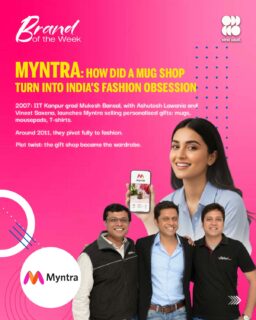 From personalised mugs to one of India’s biggest fashion platforms - Myntra’s story is quite the plot twist.

What started in 2007 as a personalised gifting business evolved into a fashion-first platform, a Flipkart acquisition, a growing beauty business and a brand that increasingly uses humour and storytelling to stay culturally relevant.

From AI-powered operations and M-Now to campaigns featuring Alia Bhatt, Kiara Advani, Ranbir Kapoor and more, Myntra has kept reinventing both its business and its brand voice.

Swipe through to see how Myntra went from printing names on mugs to giving India more reasons to fill its cart.

#Myntra #MyntraFashion #BrandStory #Marketing #Advertising #ViralVaultIndia 

[ Myntra brand story, Myntra marketing strategy, Myntra advertising campaigns, Myntra brand evolution, Myntra history, Myntra fashion platform, Myntra campaigns 2026, Myntra AI strategy, Myntra FWD, Myntra M-Now, Myntra Beauty, Myntra Big Fashion Festival, fashion marketing India, ecommerce marketing India, Myntra brand strategy ]