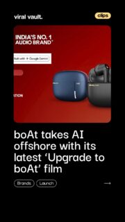 What happens when AI joins you in the middle of the ocean?

boAt has unveiled a new film under its ‘Upgrade to boAt’ campaign, bringing CREST AI, powered by Google Gemini, into one seriously unexpected situation.

Stranded on a wooden plank in the middle of the ocean, two people turn to CREST AI for a solution - only for the conversation to take a hilarious turn with an unexpected zodiac question.

Created to showcase the conversational capabilities of CREST AI, the film uses humour to highlight how AI can become part of everyday interactions through compatible boAt smart audio devices.

#boAt #UpgradeToBoat #CRESTAI #GoogleGemini #AI #ArtificialIntelligence #ViralVaultIndia

[ boAt CREST AI campaign, boAt Upgrade to boAt, CREST AI Google Gemini, boAt latest campaign, Vicky? no, boAt AI campaign 2026, smart audio AI, boAt advertising campaign, Google Gemini AI campaign, Indian tech advertising, AI in smart wearables ]