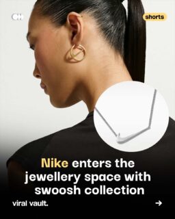 Nike is taking the Swoosh beyond sneakers.

The brand has entered the jewellery space with a new Swoosh collection featuring necklaces and earrings crafted from S925 sterling silver, with 14K gold vermeil or white rhodium plating.

A new way to wear one of the world’s most recognisable logos.

#Nike #Swoosh #NikeJewellery #Jewellery #Fashion #ViralVaultIndia 

[ Nike Swoosh jewellery, Nike jewellery collection, Nike necklace, Nike earrings, Swoosh necklace, Swoosh earrings, Nike product launch, Nike fashion accessories, sterling silver jewellery, Nike brand strategy ]