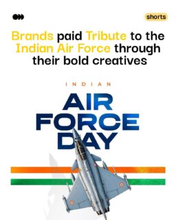 From tricolour skies to heartfelt tributes, brands saluted the Indian Air Force on Air Force Day with creatives. Swipe to see who soared highest. Which one's your favourite? Comment below!
#IndianAirForceDay #BrandTributes #AdvertisingIndia #SocialMediaMarketing #ViralVaultIndia