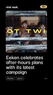 The workday pays the bills, but the after-hours make the memories! 

With its new Autumn-Winter campaign, ‘Our Kinda 9-5’, Eeken by Paragon celebrates the hours beyond the usual 9-to-5 routine. From bowling nights and house parties to late-night drives and movie nights, the campaign captures how young people turn everyday evenings into memorable experiences.

Through relatable social settings and a youth-focused approach, Eeken positions its footwear as a companion for every plan, wherever the night takes you.

#Eeken #ParagonFootwear #OurKinda9to5 #BrandCampaign #Advertising #ViralVaultIndia

[ Eeken by Paragon campaign, Our Kinda 9-5 campaign, Eeken Autumn Winter campaign, youth-focused marketing, footwear advertising campaign, Paragon Footwear, digital marketing campaign, youth lifestyle trends, brand storytelling ]