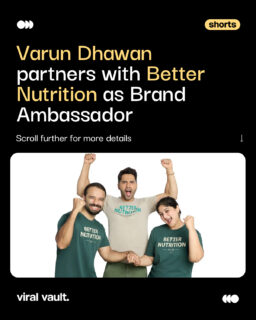 Varun Dhawan takes his association with Better Nutrition beyond brand endorsements by investing in the biofortified staples brand and turning his own farm into a biofortified farm.

The initiative focuses on growing everyday staples like atta, dal, rice and millets with higher levels of essential nutrients. Dhawan joins PV Sindhu as a brand ambassador, bringing a personal connection to the brand’s mission of making everyday food more nutritious.

#VarunDhawan #BetterNutrition #BrandAmbassador #BrandPartnership #viralvaultindia 

[ Varun Dhawan Better Nutrition, Varun Dhawan brand ambassador, Better Nutrition investment, biofortified food, biofortified farming, celebrity brand endorsement, nutrition brand marketing, PV Sindhu Better Nutrition ]