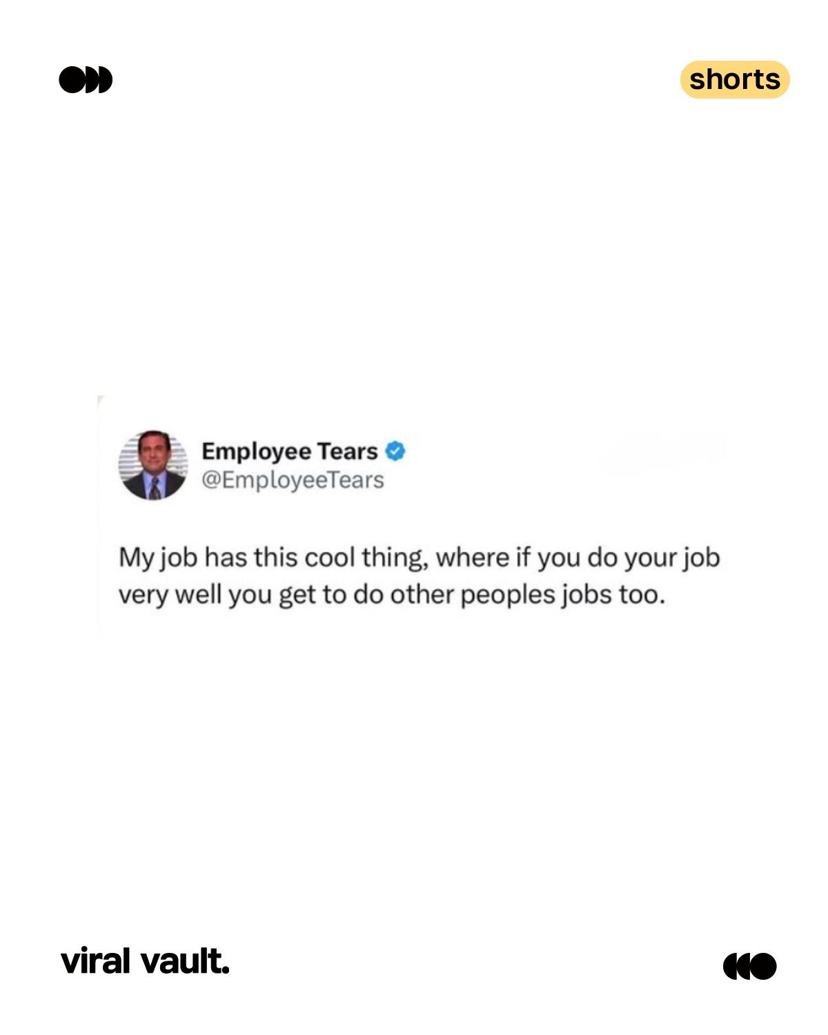 Do your job well, get rewarded with... more jobs.Nobody calls it a promotion, but somehow your workload got one. Tag the colleague who's doing three roles for one salary!
#OfficeHumor #CorporateLife #WorkMemes #ViralVaultIndia #Relatablecontent