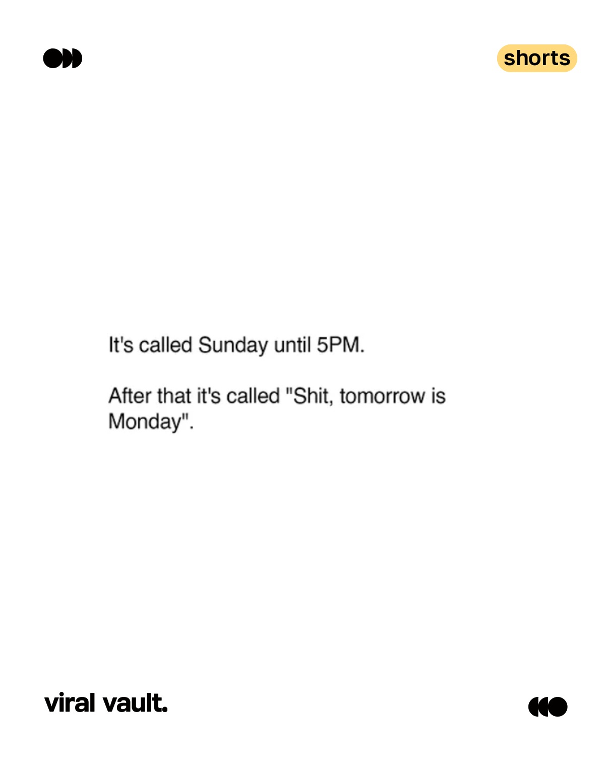 Sunday officially ends at 5 PM. After that, your brain runs on one notification: tomorrow is Monday. Tag the friend whose Sunday scaries start at 5:01 PM.
#SundayScaries #MondayBlues #SundayVibes #OfficeMemes #CorporateLife #RelatableMemes #ViralVaultIndia