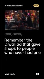Remember when Cadbury Celebrations turned its gift packs into storefronts? 

One scan on the pack showed you hawkers selling diyas, rangoli and fairy lights right in your neighbourhood. No shop, no problem. Iss Diwali, jinki dukaan nahi, unki bhi dukaan khulegi. Some ads sell chocolate, this one actually opened dukaans.

#CadburyCelebrations #DiwaliThrowback #AdsThatMatter #DiwaliAds #MarketingCampaigns