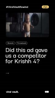 Dad vs. baby. Round one: fight for kisses.  In 2007, Wilkinson Sword turned a husband's rivalry with his own baby into a video-game-style film for its Quattro Titanium razor. The prize? Smooth skin and a kiss from mum. Turns out the best product pitch is a fight everyone wants to watch. 

#ViralVaultIndia #AdvertisingHistory #BrandStorytelling