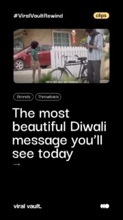 Diwali isn't only about diyas and sweets. It is about making sure no one is left in the dark. vivo India's #HarDilRoshan told this story through a simple friendship between two boys, one from a middle-class home and the other the son of a laundry worker. No specs, no sales pitch, just a reminder that real warmth comes from belonging. Looking back, it remains one of the most heartfelt Diwali messages in recent years. Who would you share this story with today?
#HarDilRoshan #Diwali #vivoIndia