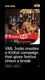 Festive plans? Perfect. Reality? Not so much. 

From last-minute preparations to unexpected mishaps, KitKat and VML India capture the chaos behind festive celebrations with a simple reminder: sometimes, all you need is a break to bring the vibe back.

Because when the festive frenzy hits, “Break Hai Toh Vibe Hai!” 

#KitKat #VMLIndia #NestleIndia #viralvaultindia 

[ KitKat festive campaign, VML India campaign, KitKat advertising, festive marketing campaign, Nestlé India, Diwali advertising 2026, creative brand campaigns, Indian advertising news ]