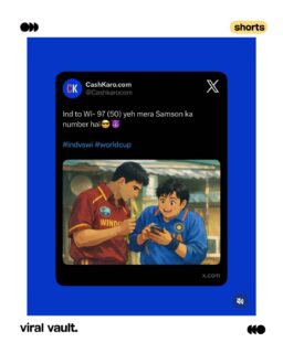 Semi-final secured, celebrations unlocked! 🇮🇳
From witty creatives to lightning-fast moment marketing, brands didn’t miss a beat as India chased down the target in style. When the Men in Blue fire, timelines turn tricolour and campaigns turn instant!
#INDvsWI #T20WorldCup2026 #SemiFinalBound #ViralVaultIndia
