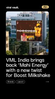 The secret isn’t just his, it’s theirs. 

Boost Milkshake’s ‘The New Secret of Mahi Energy’ reimagines power as a shared force, fueled by millions of fans who’ve stood behind MS Dhoni through every moment. Blending cricket nostalgia with a Gen Z-first, social-led storytelling approach, the campaign turns fan energy into the real hero, with Boost Milkshake at the center of it all.

#BoostMilkshake #MahiEnergy #MSDhoni #SecretOfMyEnergy #ViralVaultIndia