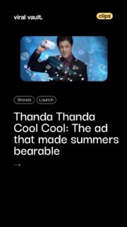 Throwback to 2006 when summer ads peaked with pure entertainment. Navratna Cool Talc’s iconic campaign featuring Shah Rukh Khan in a playful double role turned a simple product into “duniya ka sabse chhota AC.” Directed by Prahlad Kakkar, the ad blended humor, relatability, and the unforgettable “Thanda Thanda Cool Cool” vibe. It didn’t just sell cooling-it became a cultural moment. Even today, it stands as one of the most memorable FMCG ads that nailed storytelling and star power perfectly.

#ViralVaultIndia #ThrowbackAds #Marketing #Branding #NostalgiaMarketing