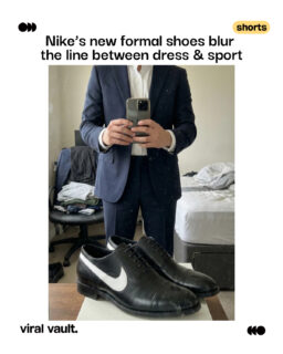 Classic at first glance. Disruptive on the second. 

Nike reimagines formal footwear by blending polished leather silhouettes with subtle sportswear DNA. The result? A shoe that moves effortlessly between boardrooms and after-hours, familiar, yet unexpectedly modern. Because today, formality isn’t about rules, it’s about versatility.

#Nike #FormalReimagined #ModernStyle #FootwearDesign #ViralVaultIndia