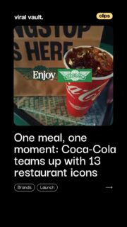 Late-night bites, delivery rituals, and comfort-food cravings all have one thing in common, they’re better And a Coke. Bringing together 13 iconic restaurant partners for the first time, Coca-Cola’s latest campaign celebrates the simple truth: no matter the order, Coke is what completes it. One sip, countless meals, and a shared taste of loyalty across America’s favorite food moments.

#AndACoke #CocaCola #BrandCollaboration #FoodCulture #ViralVaultIndia