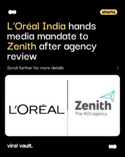 A major shift in the beauty marketing landscape.
L'Oréal India has appointed Zenith as its new media agency partner following a review process, bringing an end to Wavemaker India's stewardship of the account. The move marks a significant win for Zenith and signals a new chapter in L'Oréal India's media strategy.
#LorealIndia #Zenith #MediaMandate #ViralVaultIndia