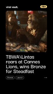 One script. One bold idea. One more Lion for India.
TBWA\Lintas struck Bronze at Cannes Lions 2026 with Don't Look Up for Steadfast, a darkly humorous film that turned counterfeit note detection into an unforgettable story. The win takes India's Cannes Lions tally to five and proves that powerful storytelling can make even the most functional products impossible to ignore.
Creativity that cuts through. Craft that gets noticed.
#CannesLions2026 #TBWALintas #Steadfast #ViralVaultIndia