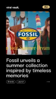 Sun-soaked days, timeless style, and unforgettable moments.
With Kriti Sanon and Varun Dhawan leading the way, Fossil's latest collection captures the essence of summer—effortless fashion, cherished memories, and stories waiting to be written.
#Fossil #FossilIndia #KritiSanon #VarunDhawan #ViralVaultIndia