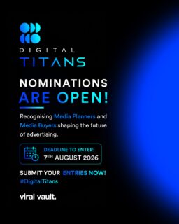 Great work deserves great recognition.
If your media planning and buying campaigns have delivered measurable impact, now is your chance to be recognised at Digital Titans 2026.

Entry Deadline: 7 August 2026
Campaign Eligibility: April 2025 - March 2026

#DigitalTitans #CallForEntries #MediaPlanners #MediaBuyers #DigitalMarketing #Advertising #MarketingAwards #PerformanceMarketing #MediaStrategy #Innovation