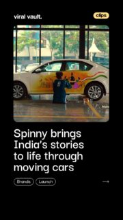 What if India’s diversity could take the road?

Spinny has turned cars into moving portraits of India, bringing together 36 artists from across the country to create artworks inspired by their regions, cultures, traditions, landscapes and everyday stories.

From Arunachal Pradesh and Assam to Goa, Rajasthan, Kerala and Ladakh, each car becomes a travelling canvas-giving local artists a platform while celebrating the many identities that make up India.

36 artists. 36 regions. One India in motion.

The car is the canvas. India is the inspiration.

#Spinny #SpinnyIndia #MovingPortraitsOfIndia #IndependenceDay #ViralVaultIndia 

[ Spinny campaign, Spinny India, Indian art campaign, Independence Day campaign, automotive marketing, art and culture, regional artists, Indian advertising, creative campaign, experiential marketing, brand campaign, local talent, India diversity ]