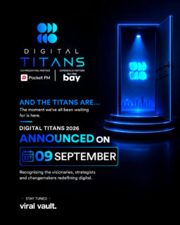 The doors are opening.
The Titans have been chosen - and the wait is almost over.
Digital Titans 2026 winners ANNOUNCED on 09 September.
Get ready to celebrate the visionaries, strategists and changemakers who are redefining digital, one bold move at a time.
Stay tuned. This is the moment.
#DigitalTitans2026 #DigitalTitans #AndTheTitansAre #DigitalMarketing #AdvertisingIndustry #ViralVaultIndia