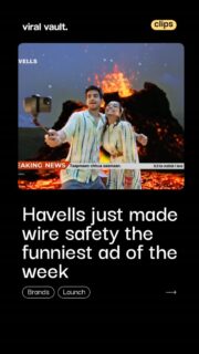 Havells just turned fire safety into prime-time comedy! Nawazuddin Siddiqui plays No-Aag-Uddin, Sr. Correspondent at Aag Now Live, reporting a "lava-ly" day while Havells wires stay fire-free. Deadpan, witty, and unforgettable. Which line got you? Tell us below!
#Havells #NawazuddinSiddiqui #ViralCampaign #AdClassics #viralvaultindia